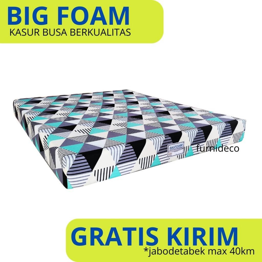 BIG FOAM TEBAL 20 CM KASUR BUSA MATTRASS BIGFOAM SILVER GARANSI 5 TAHUN