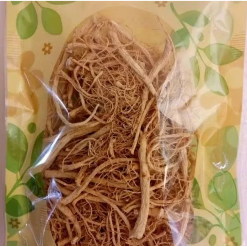 

Akar Ginseng Sim Qiu Masak/Tim Ayam 50gram Semqiu Kesehatan Stamina dan Panas Dalam