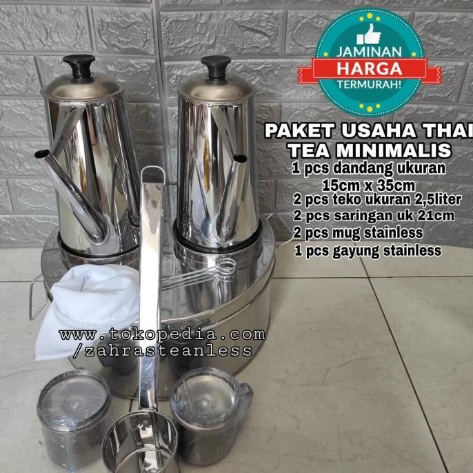 

Murah Dandang Thai Tea Minimalis Lengkap Satupaket