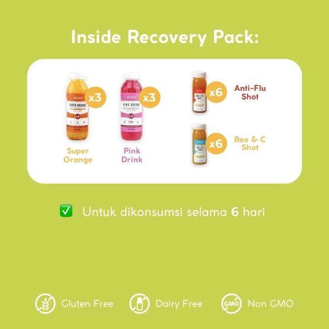 

Grosir Acaii Tea 6-Day Recovery Pack (6X500Ml & 12X125Ml)