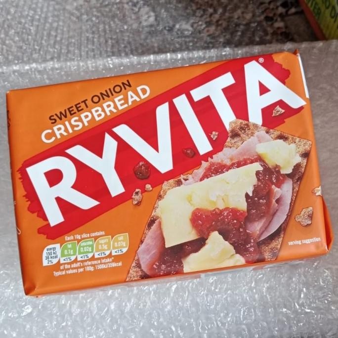 

Murah Ryvita Crispbread Sweet Onion Eye 200Gr Biscuit Biskuit