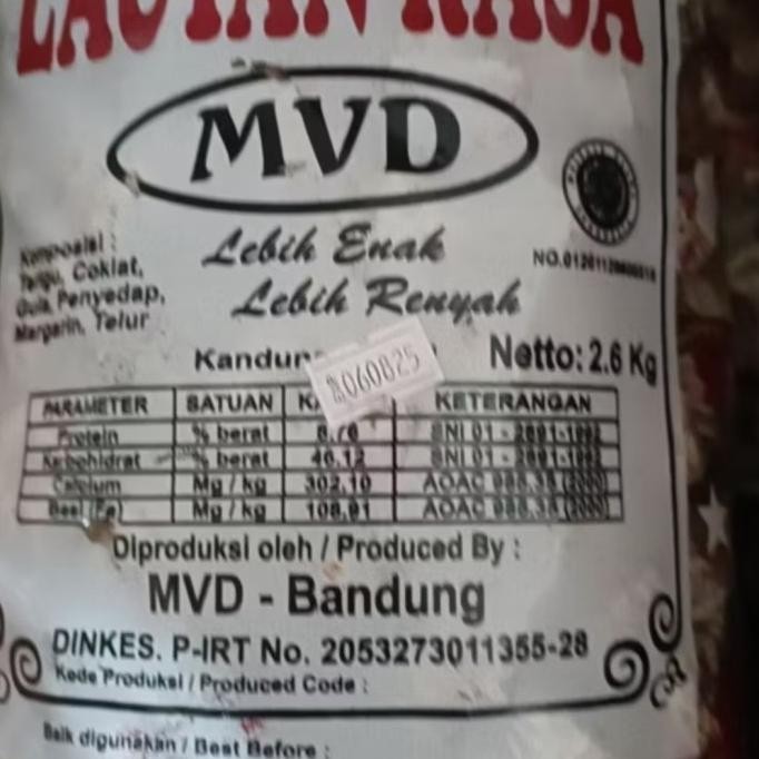 

Grosir Brownis Lautan Rasa 2,8Kg