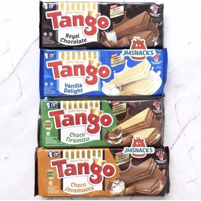 

Grosir [Grosir!!] Wafer Tango 110Gr 1 Dus Isi 24 Pcs - Grosir Wafer Nikmat En