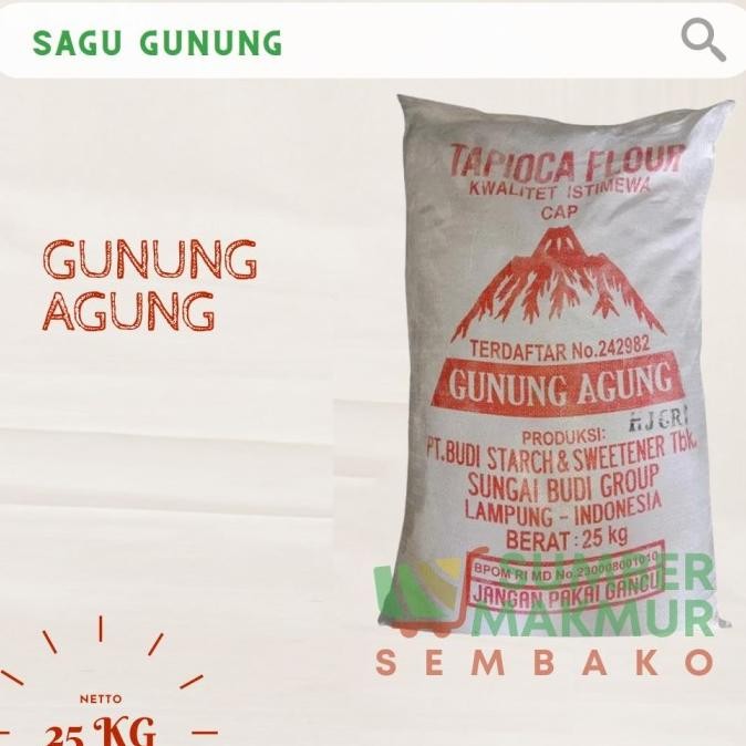 Sale Tepung Tapioka Cap Gunung Agung Karung