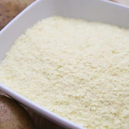 

Sale Potato Flake / Manshet Potato / Tepung Kentang Kasar - 4Kg