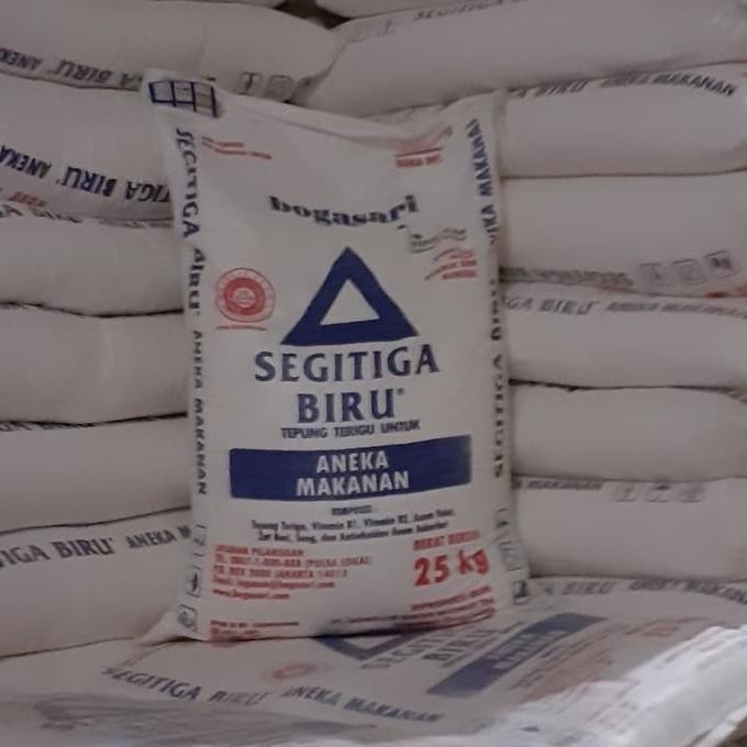 Murah Segitiga Biru Tepung Terigu 25Kg