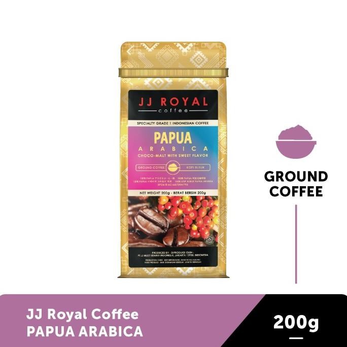 

Murah Coffee/Kopi Jj Royal Papua Arabica Ground Bag 200G