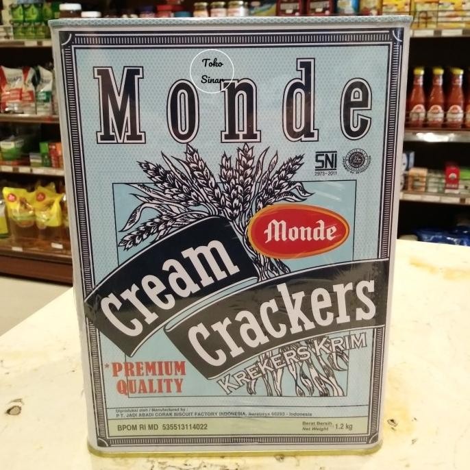 

Promo Monde Cream Crackers - 1.2 Kg