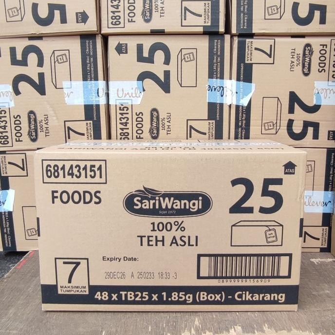 

Murah Teh Sariwangi Kotak 1 Dus Isi 48 Box