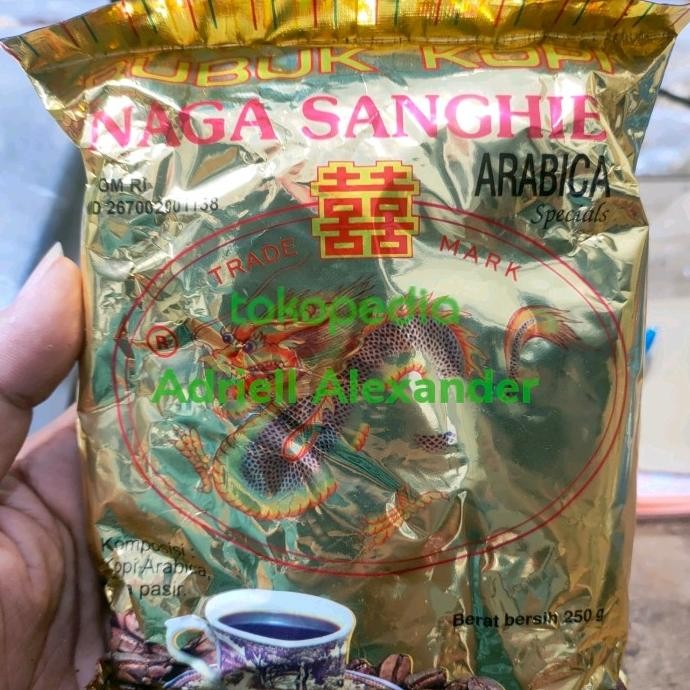 

Murah Kopi Naga Sanghie Arabica 250Gr