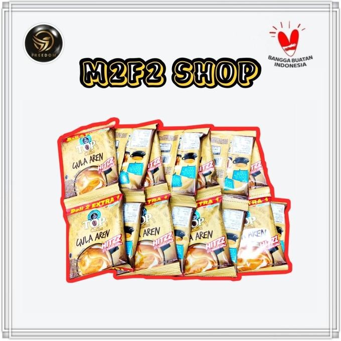 

Murah Kopi Top Gula Aren Hitzz 3In1 Kopi Instan Sachet - 22 Gr