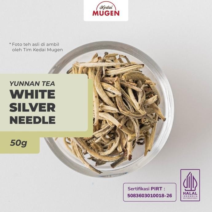 

Promo Yunnan White Tea Silver Needle/Teh Putih Pucuk Premium Kedai Mugen 50G