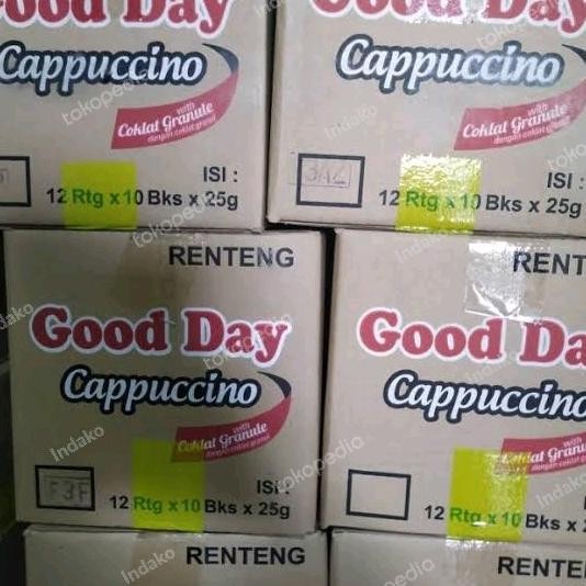 

Promo Good Day Cappucino Dus Isi 12