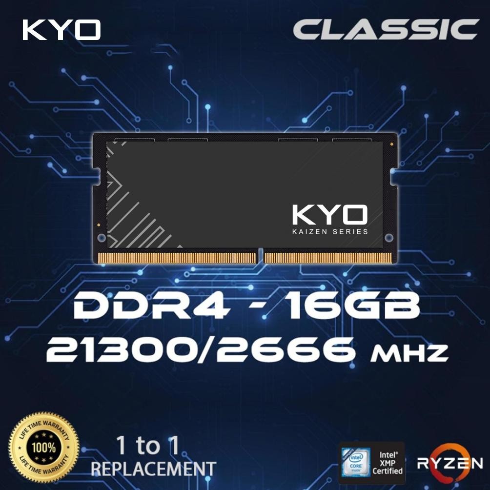 RAM NB KAIZEN DDR4 16GB 21300 / 2666 MHz RAM NB DDR4 16GB 2666 MHz