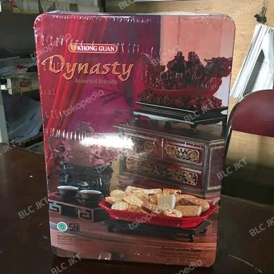 

Grosir Khong Guan Dynasty Assorted Biscuit 600 Gr
