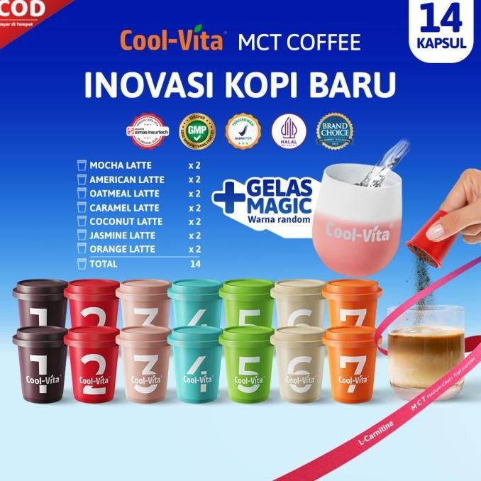 

Promo Coolvita Mct Kopi Kapsul 14Pcs + Gratis Hadiah