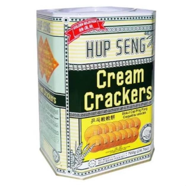 

Murah Hup Seng Biskuit Cream Crackers Tin 700 Gr