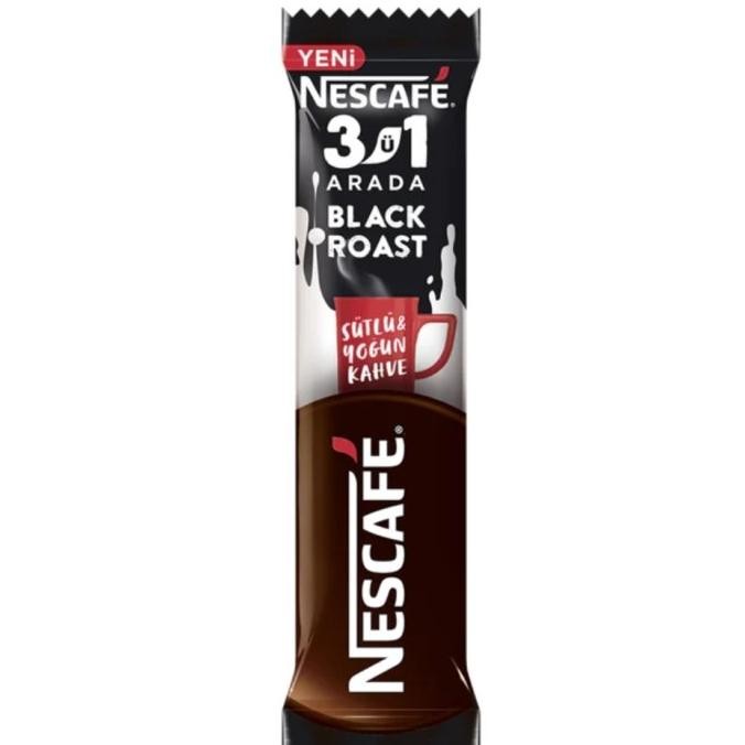 

Grosir | Nescafe | 3 In 1 | Black Roast | Original | Turkiye | 10 15 Gram | 150 Gram |