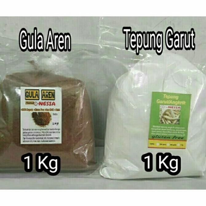 

Murah Paket Tepung Garut + Gula Aren 1Kg