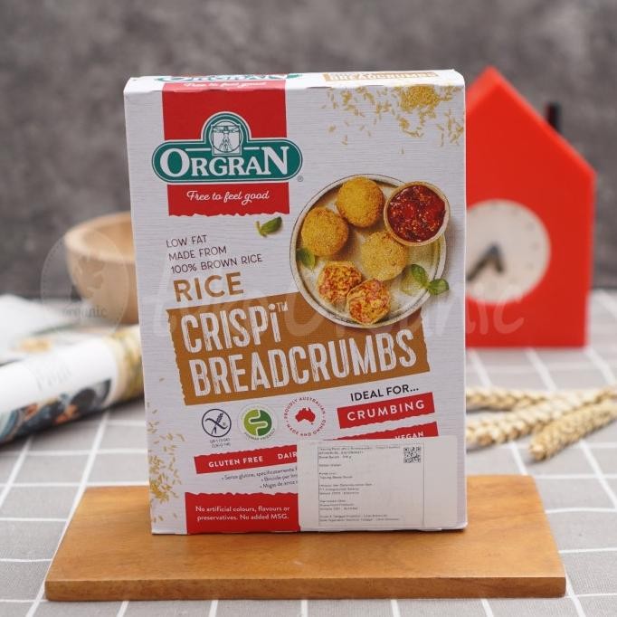 

Sale Crispi Rice Breadcrumbs 300Gr, Gluten Free - Orgran