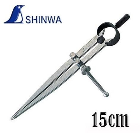 

Shinwa Divider A 15Cm With Spring / Shinwa 73059 / Jangka Shinwa 15 Cm