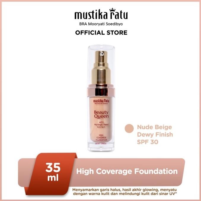 Jual Murah Mustika Ratu Nudebeige Kosmetik Wajah Foundation Dewy Finish Spf 30 Terlaris..