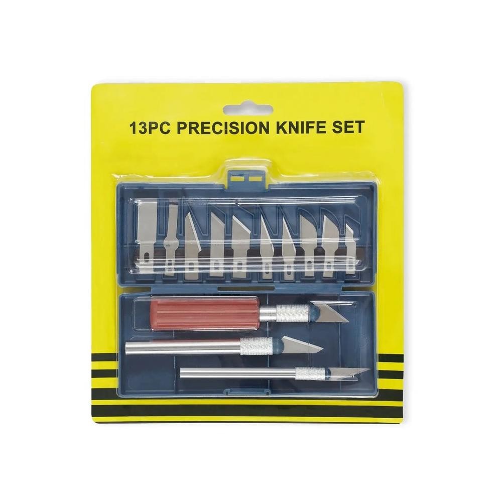 

To94 GB29 PISAU IC PRESISI 13 IN 1 GAGANG PLASTIK CUTTER ACRYLIC ALAT UKIR ORIGINAL Viral Murah