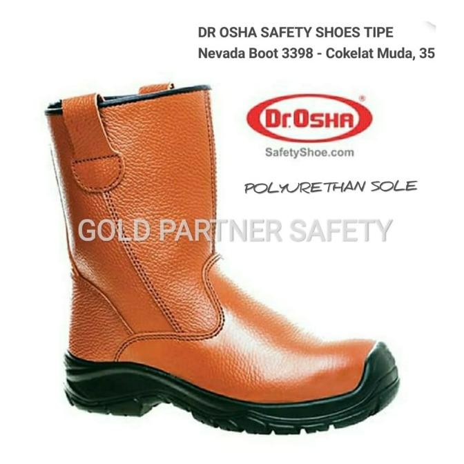 Miliki Sepatu Safety Dr. Osha 3398 Nevada Boot % Original Osha Shoes