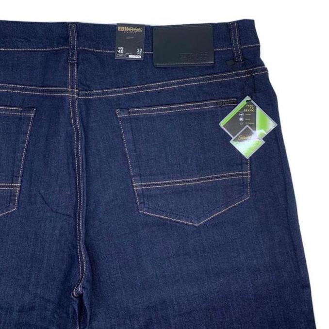 Sale Celana Pria 40 Big Size (35-40) Original Zg Boss Stretch/ Ngaret(Nyaman) Denim -Regular Fit/Sta