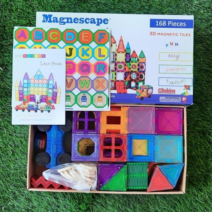 

Bisa Grab! Magnescape 168Pcs