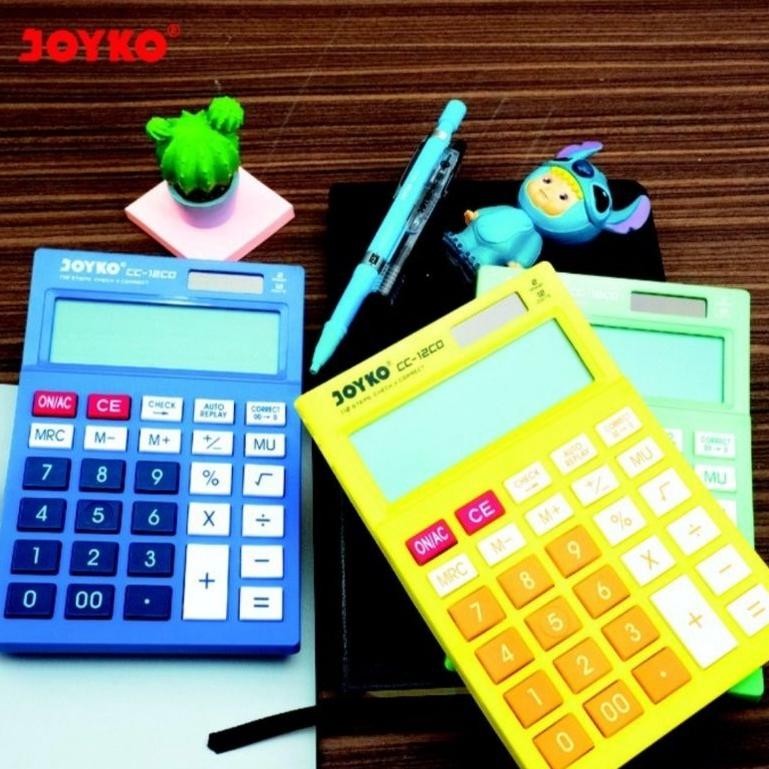 

Un04 TY69 JOYKO CC-12CO ORIGINAL - Check & Correct Calculator Kalkulator Bisa Cek Ulang Berkualitas Termurah