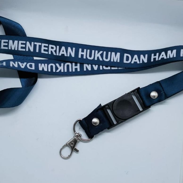 

Or42 hj-43 Lanyard Tali Kemenkumham / Lanyard Tali / Kemenkumham / Atribut Lapas / Imigrasi / Lapas Sale Terlaris