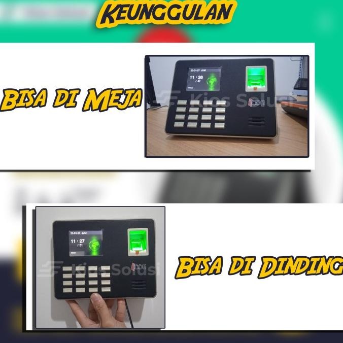 Mesin Absensi | Fingerprint | ICON 16 | Absen Terlaris