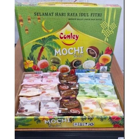 

Hampers Idul Fitri Lebaran Kue Mochi Conley Isi 30 mix