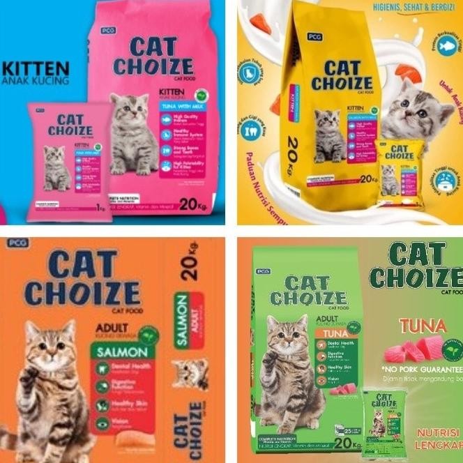 Cat Choize Makanan Kucing 20Kg / Cat Choize Cat Food