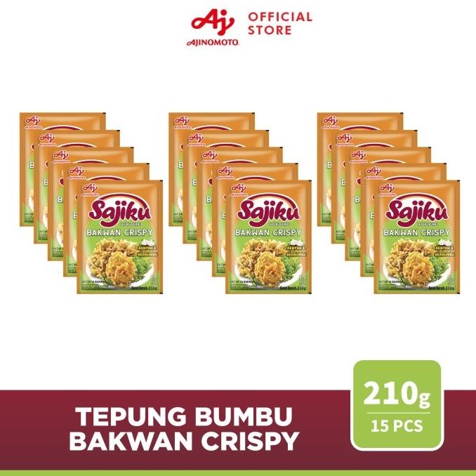 

Sajiku Tepung Bumbu Bakwan Crispy Sachet 210G (15 Pcs)