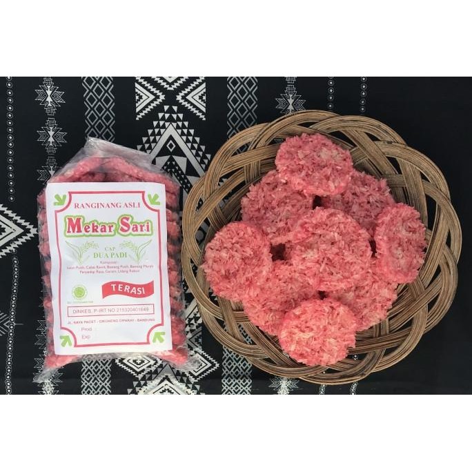 

Rengginang/Ranginang Asli Mekar Sari Rasa Original Ketan Putih nUg