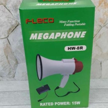MEGAPHONE TOA KECIL FLECO MULTIFUNGSI HW-8R TOA FLECO
