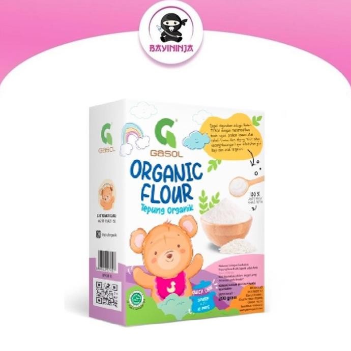 

GASOL Organic Tepung Beras Putih Organik 200 g nUg