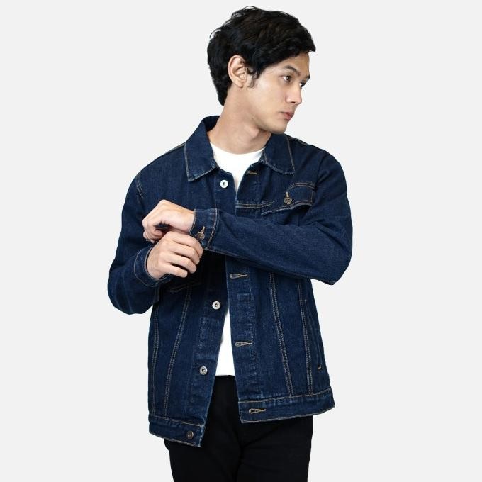 Sale Jaket Denim Pria Smith Berlin Dre Slim Fit