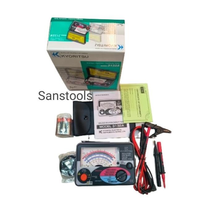 insulation tester analog / insulation tester kyoritsu 3132A