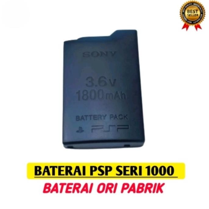 BAT BATTERY PSP 1000 BATRE PSP 1000 BATERAI PSP 1000 ORIGINAL PABRIK ASLI