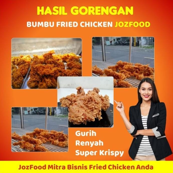 

Tepung Biang Fried Chicken Bumbu Inti Chicken Geprek Tepung Ala Kfc