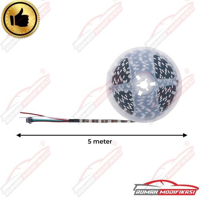 Promo LED STRIP - RGB - 5.5MM - 60 LED - WS2812 5V COD