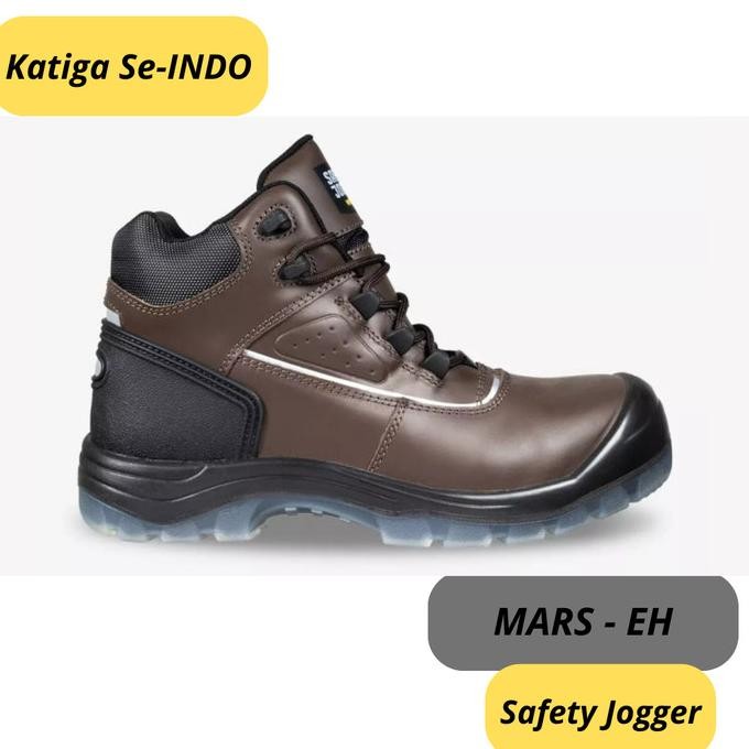 Spesial Safety Jogger Safety Shoes Mars-Eh Sb Eh-Rated - Dark Brown