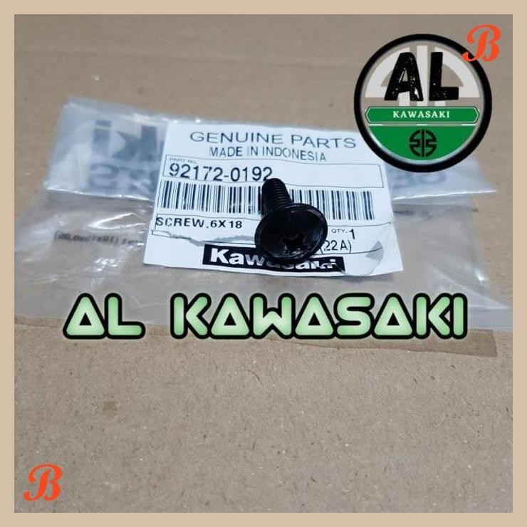[ALK] BAUT SCREW 618 COVER RADIATOR SHROUD ER6 ER6N ORIGINAL