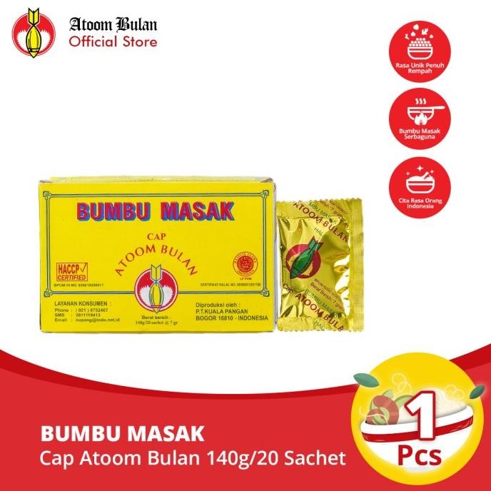 

Bumbu Masak Cap Atoom Bulan nUg