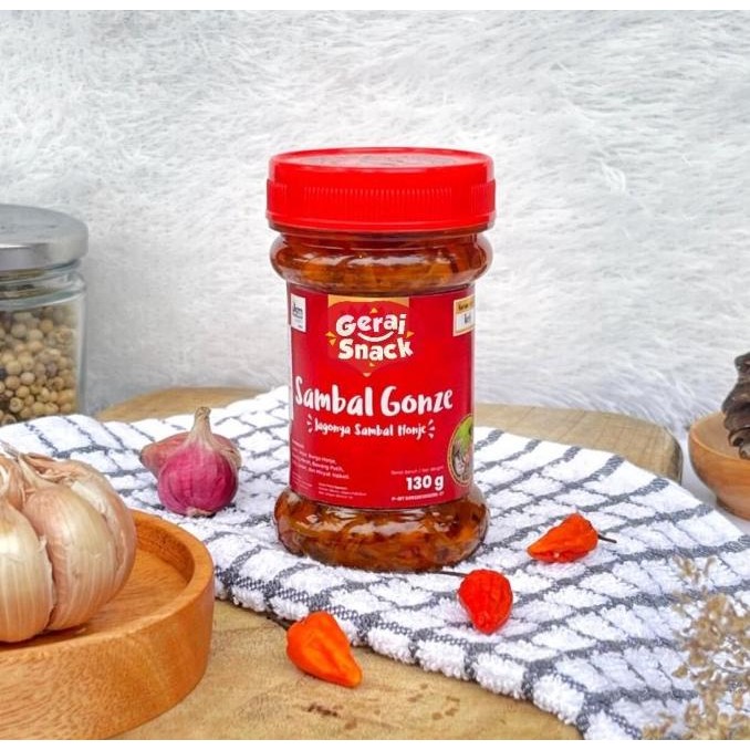 

Sambal Kecombrang Pedas Gonze All Varian Khas Cianjur 130 g nUg