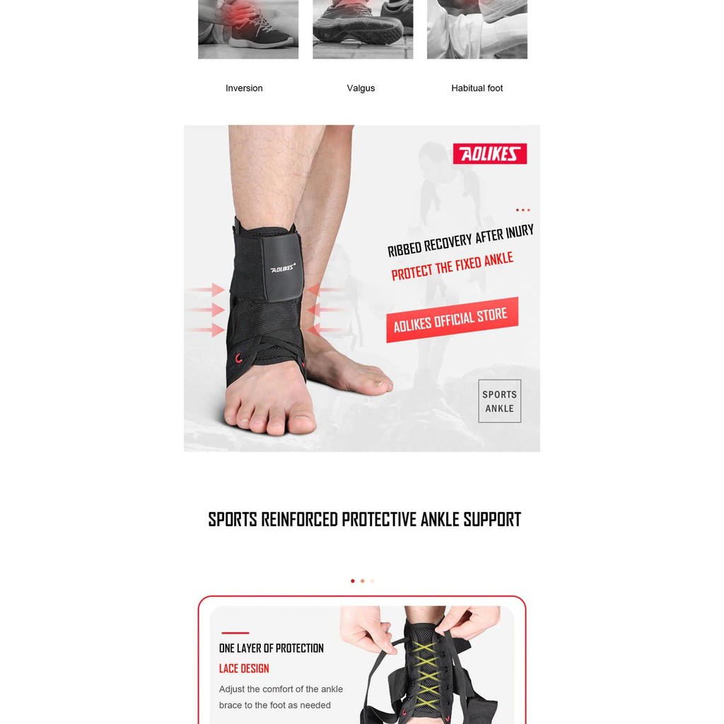 Baru Dekker Alat Terapi Pelindung Engkel Kaki Cidera Ankle Support Original