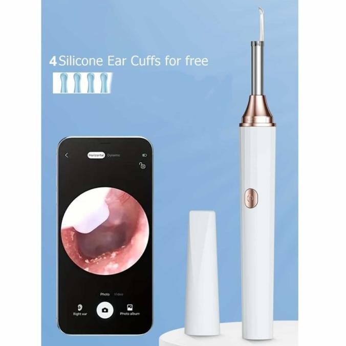 Grosir Alat Medis Endoskopi Tht + Hd Camera + Lensa 4.9Mm U/ Hp Android & Pc